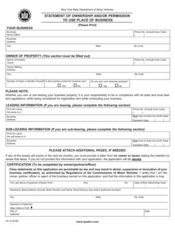 2024 NY DMV Repair And Body Shops Fillable Printable PDF Forms