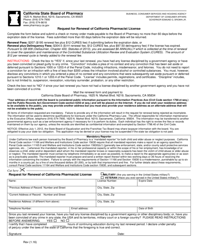 Rph Online Renewal Form 1 16 Edit Fill Sign Online Handypdf