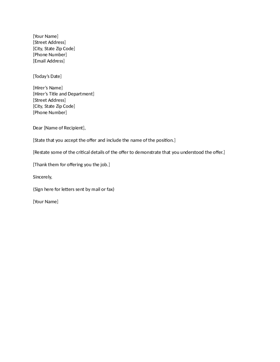 Reassignment Letter Template 5452