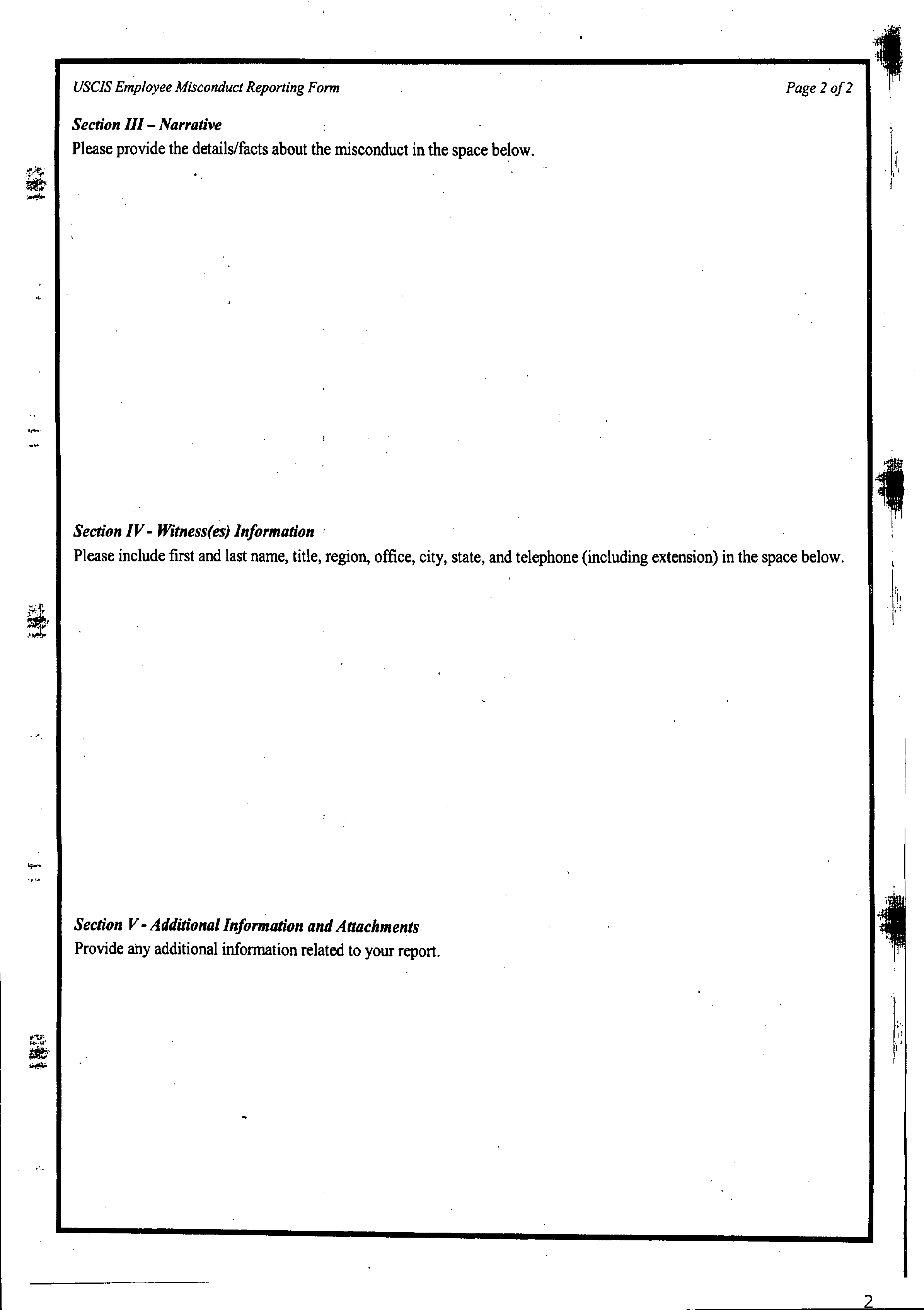 Employee Misconduct Form Format Edit Fill Sign Online Handypdf