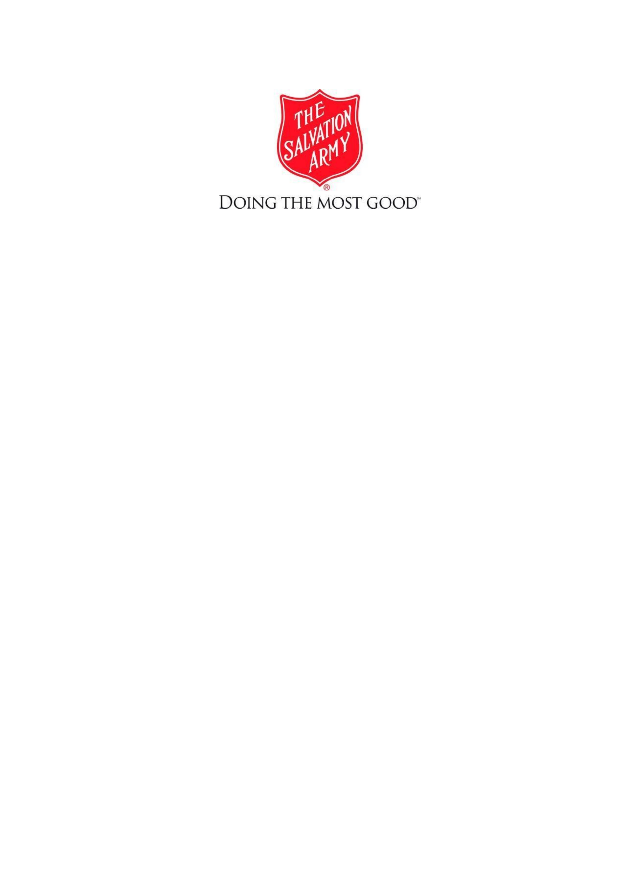 Salvation Army Volunteer Application Form Carolina Edit Fill Sign 