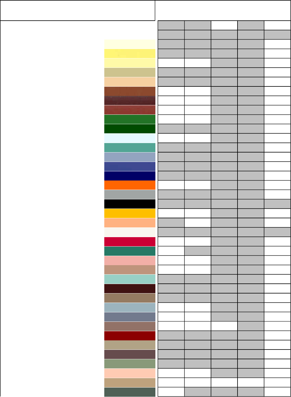 Pantone Color Chart Edit Fill Sign Online Handypdf