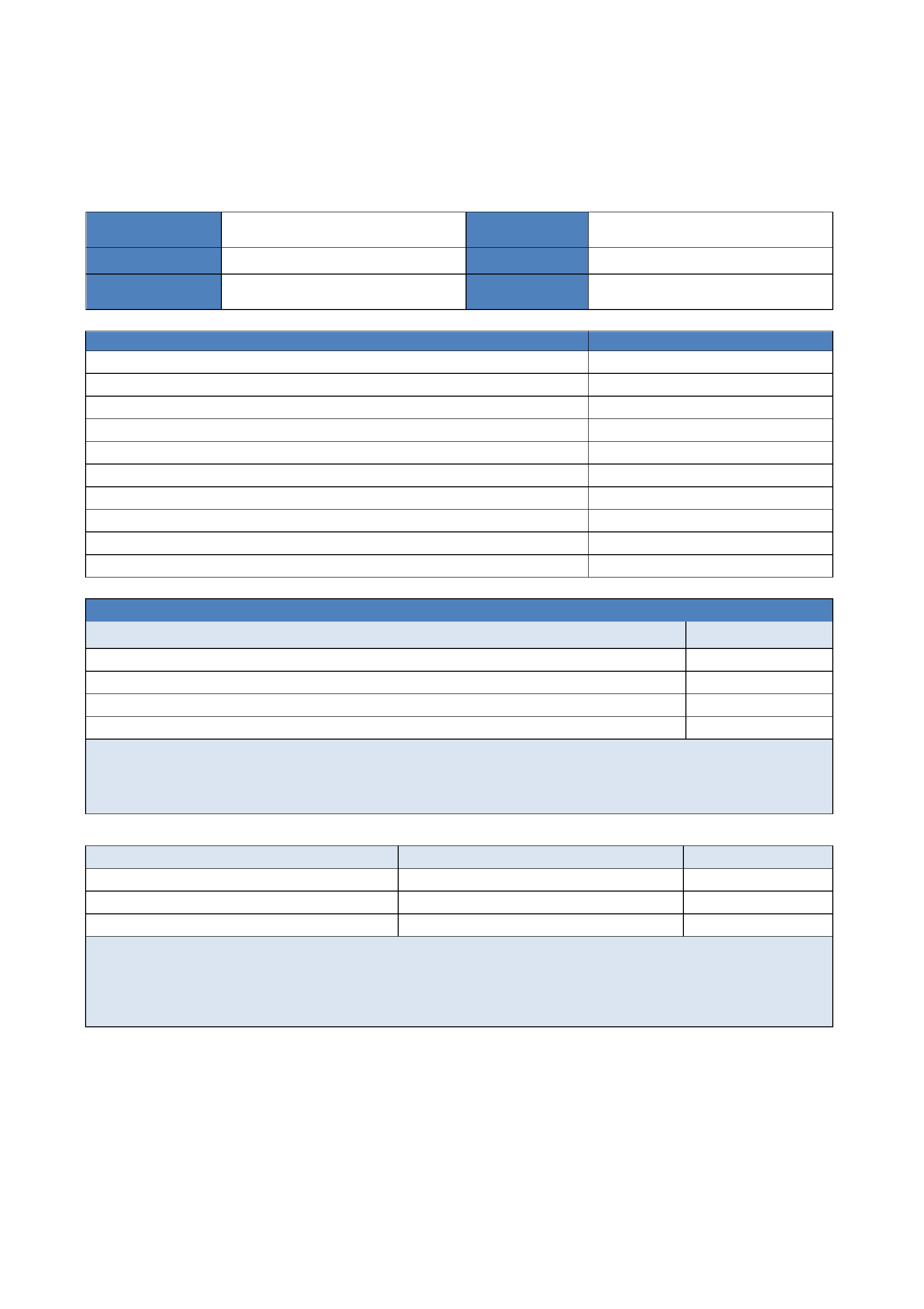 Kick Off Meeting Agenda Template