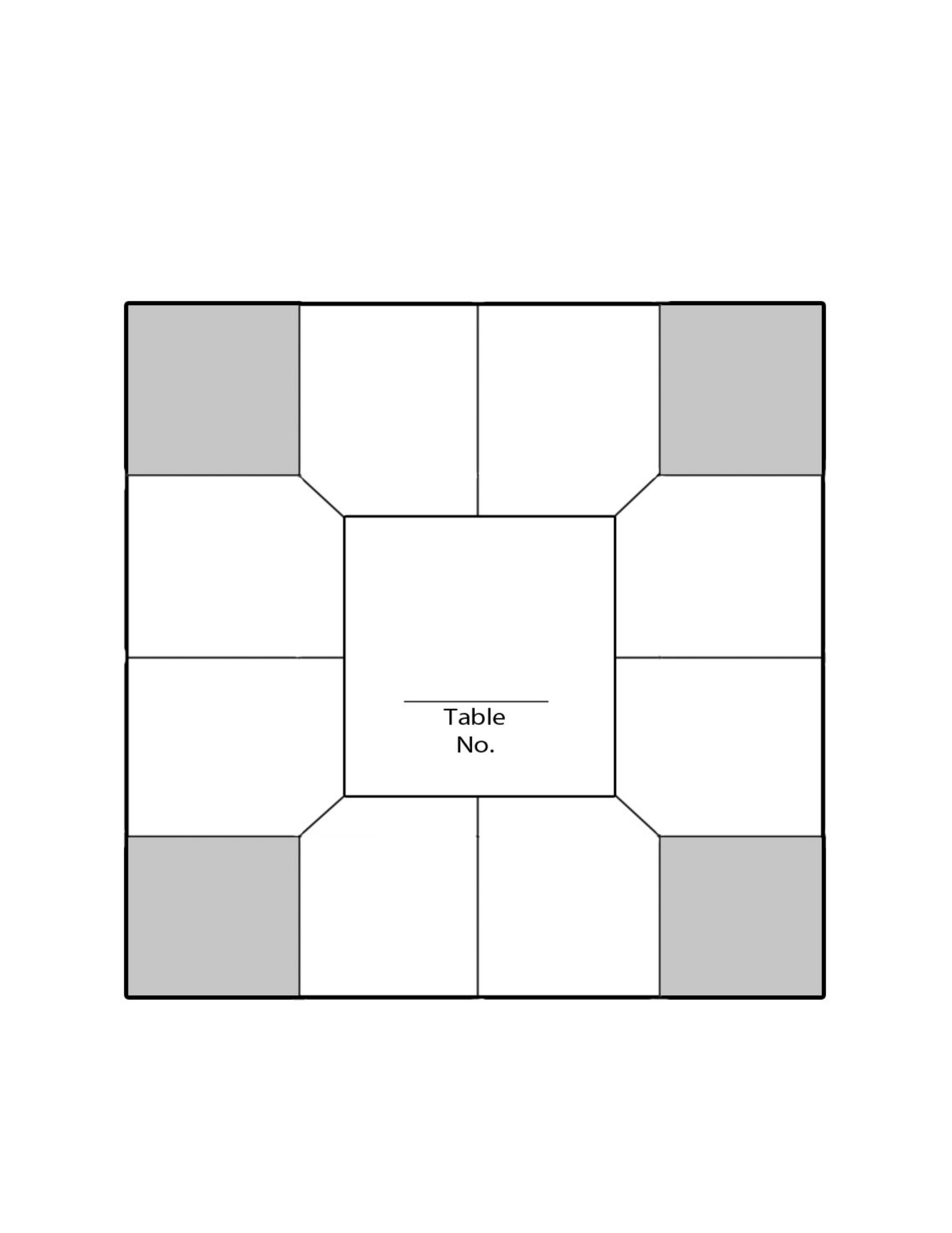 Square Seating Chart