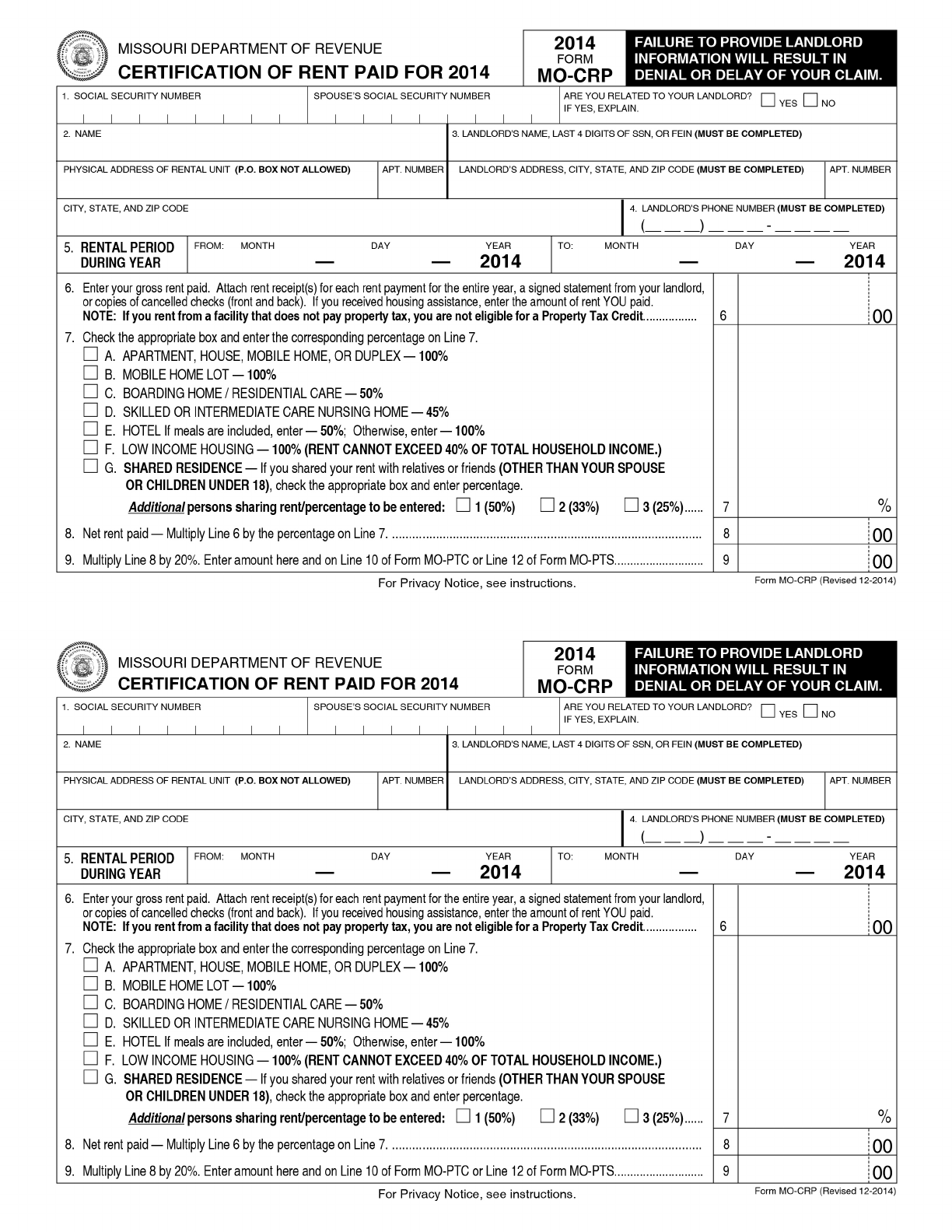 2014-form-mo-ptc-property-tax-credit-claim-edit-fill-sign-online
