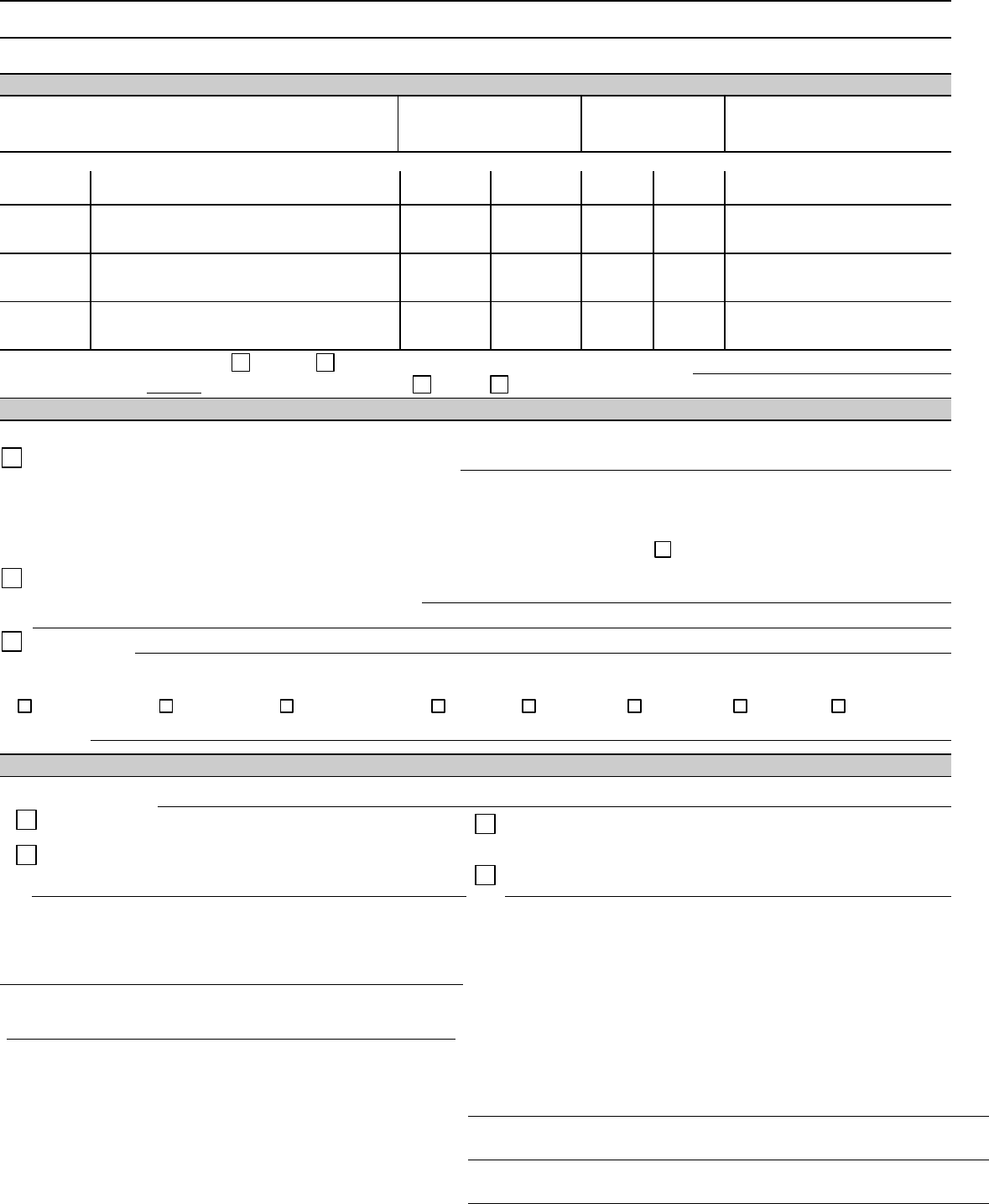 Sf 180 Printable Form 0956