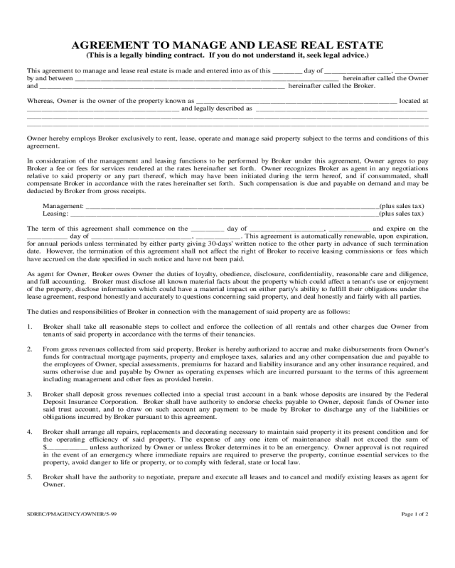 Forex account management agreement pdf