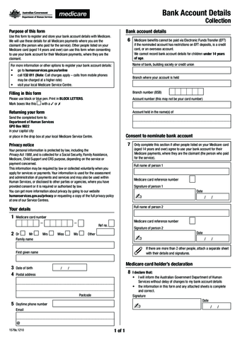 Bank Account Details Collection - Edit, Fill, Sign Online | Handypdf