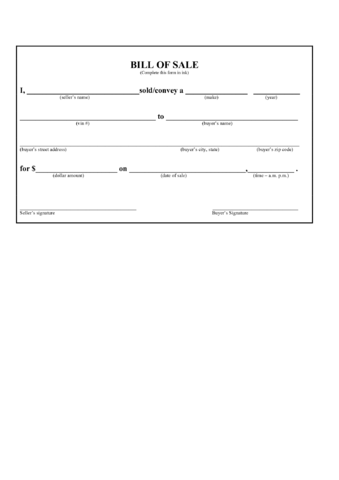 bill of sale form iowa edit fill sign online handypdf