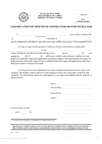 2024 Certified Payroll Form - Fillable, Printable PDF & Forms | Handypdf