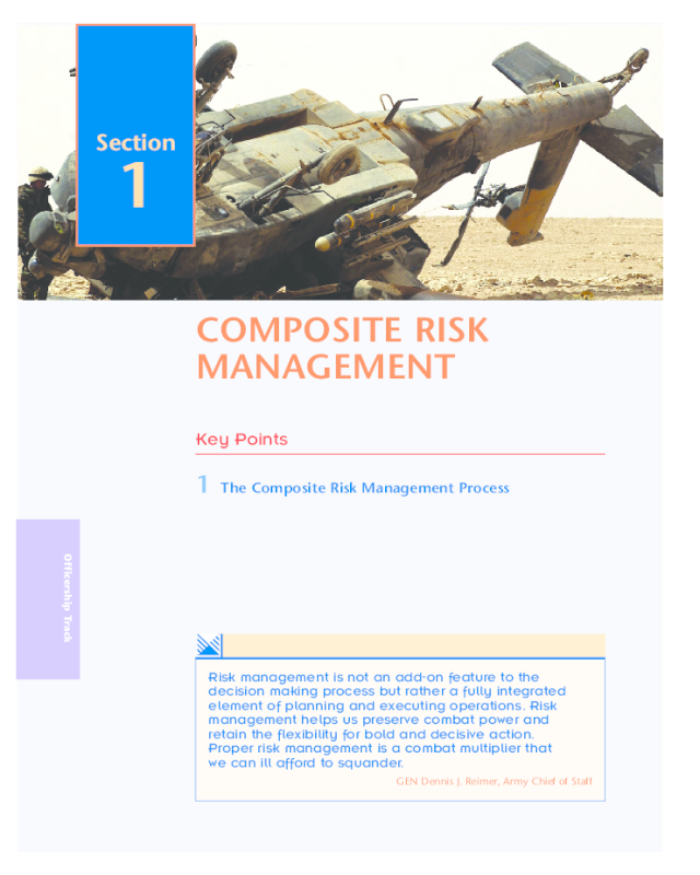 Composite Risk Management Instruction