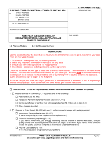 california date of separation california date of separation