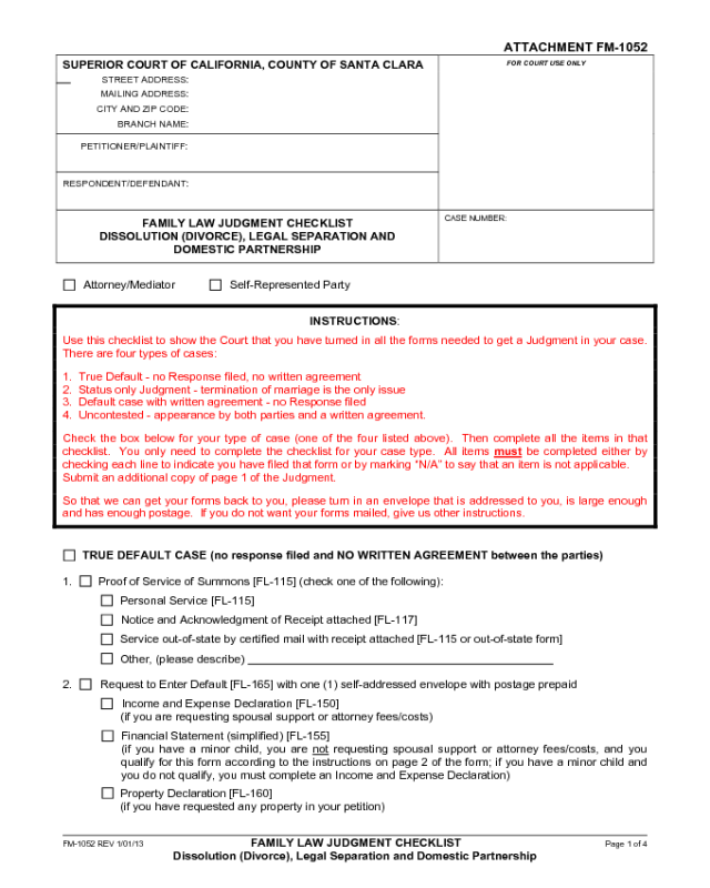 california date of separation