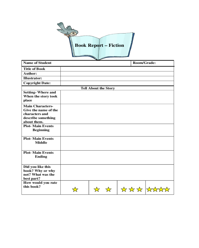 15 Beau Book Report Ideas For 8th Grade Pdf