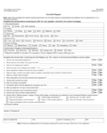 2025 Fire Drill Report Form - Fillable, Printable PDF & Forms | Handypdf