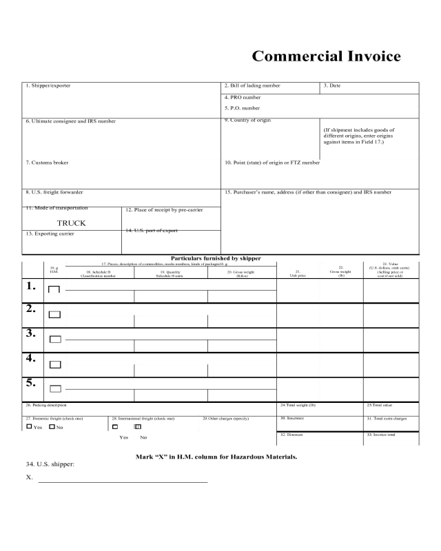 2021 Invoice Template Fillable Printable Pdf And Forms Handypdf Images 8550