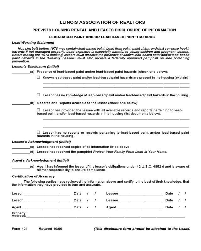 2021 Disclosure Statement Form - Fillable Printable Pdf Forms Handypdf