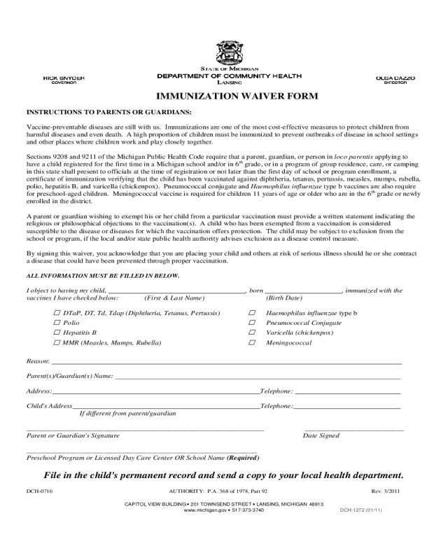 2023 Medical Waiver Form Fillable Printable Pdf Forms 0887