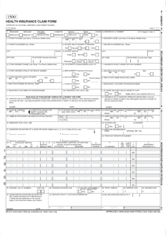 2024 Insurance Claim Form - Fillable, Printable PDF & Forms | Handypdf