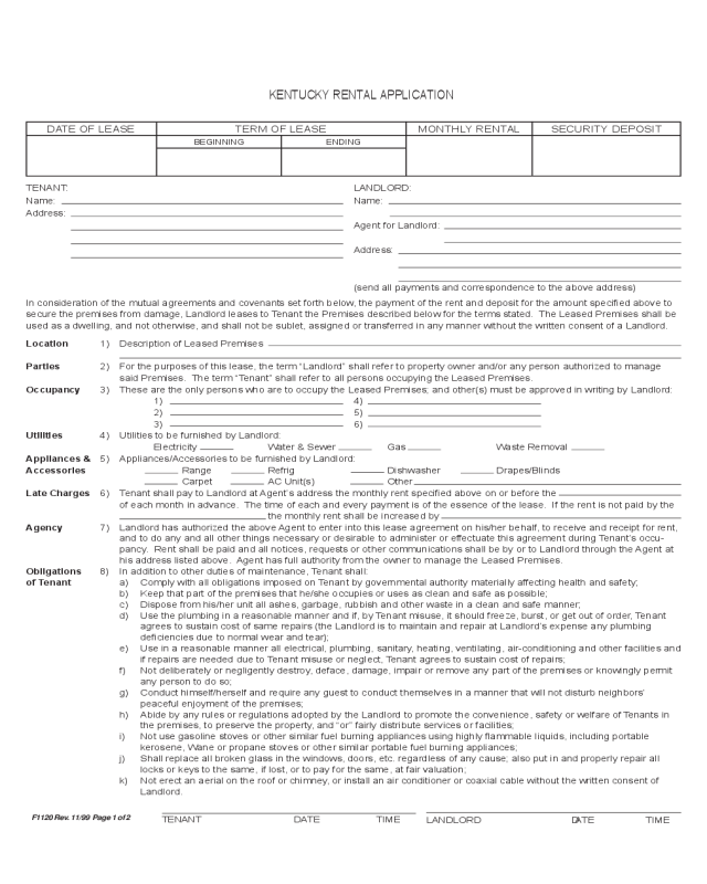 2022 Rental Application Form Fillable Printable Pdf And Forms Handypdf 7959