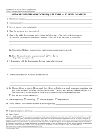 appeal form social security