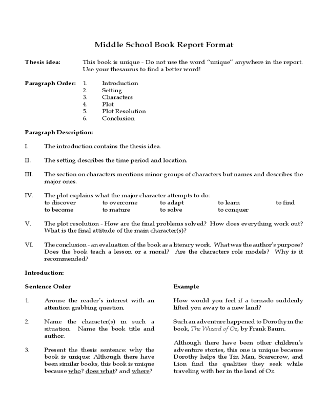 2024 Book Report Template Fillable, Printable PDF & Forms Handypdf