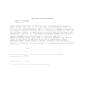 Non-Collusion Affidavit Form - Oklahoma - Edit, Fill, Sign Online ...