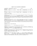 2024 Party Wall Agreement Form Fillable Printable PDF Forms Handypdf   Party Wall Easement Agreement 