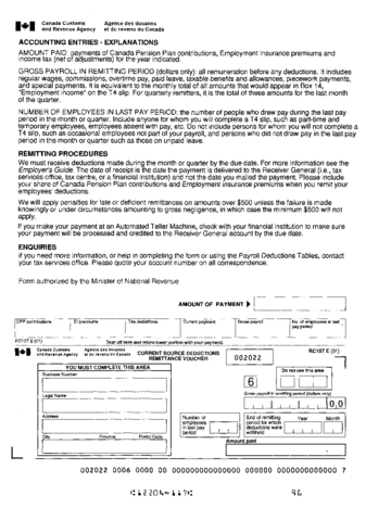 2024 Payroll Remittance Form - Fillable, Printable PDF & Forms | Handypdf