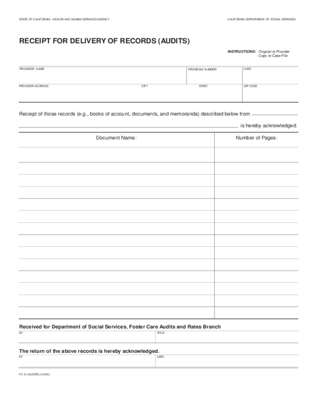 2021 delivery receipt form fillable printable pdf forms handypdf