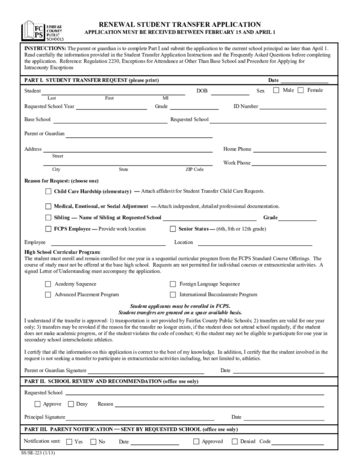 2024 School Transfer Form - Fillable, Printable PDF & Forms | Handypdf