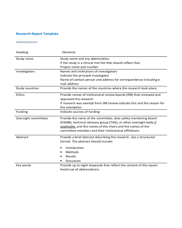 2023 Research Report Fillable Printable PDF Forms Handypdf