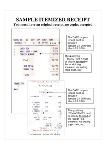 receipt itemized handypdf fillable