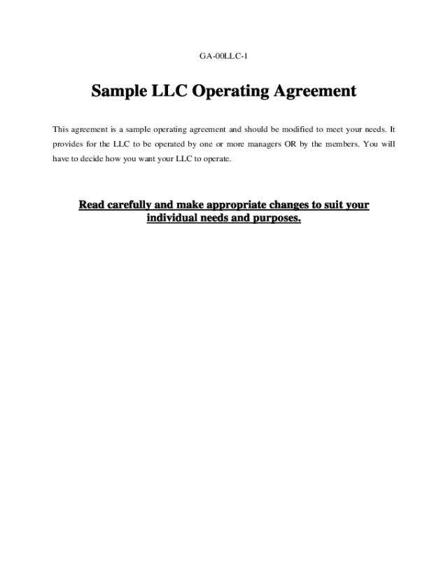 2023-llc-operating-agreement-template-fillable-printable-pdf-forms-handypdf