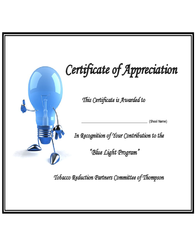 Sample Thank You Certificate Template Edit Fill Sign Online Handypdf