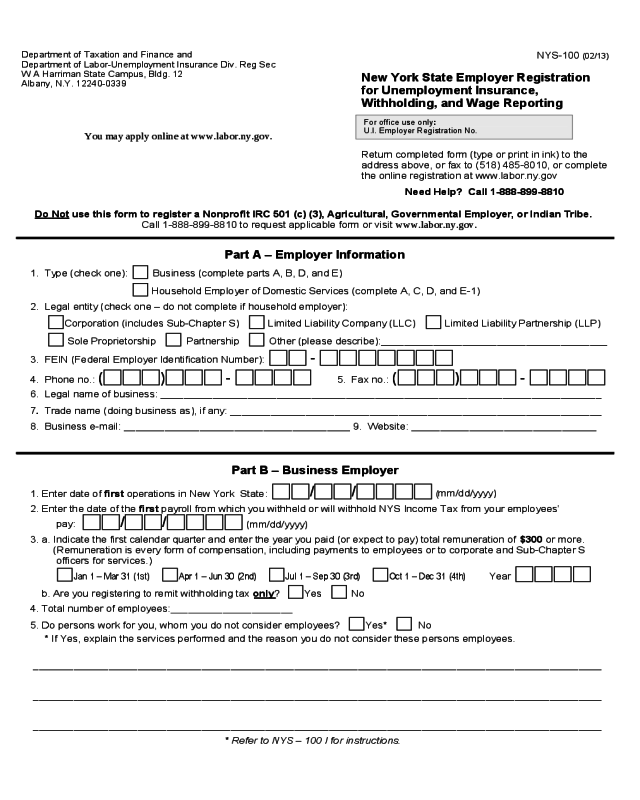 florida unemployment tax form