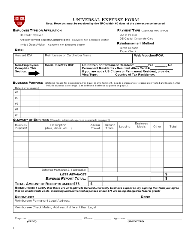 2022 Reimbursement Form Fillable Printable Pdf And Forms Handypdf 8864 Hot Sexy Girl 4644