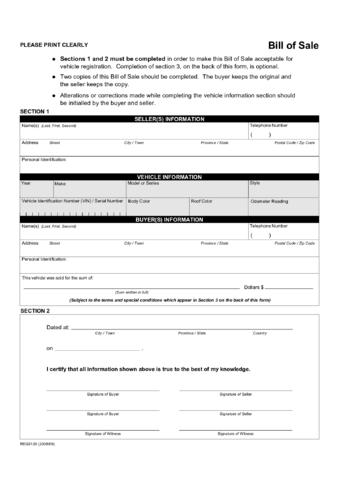 alberta vehicle bill of sale pdf