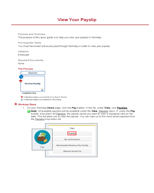 View Your Pay Slip - Carnegie Mellon University