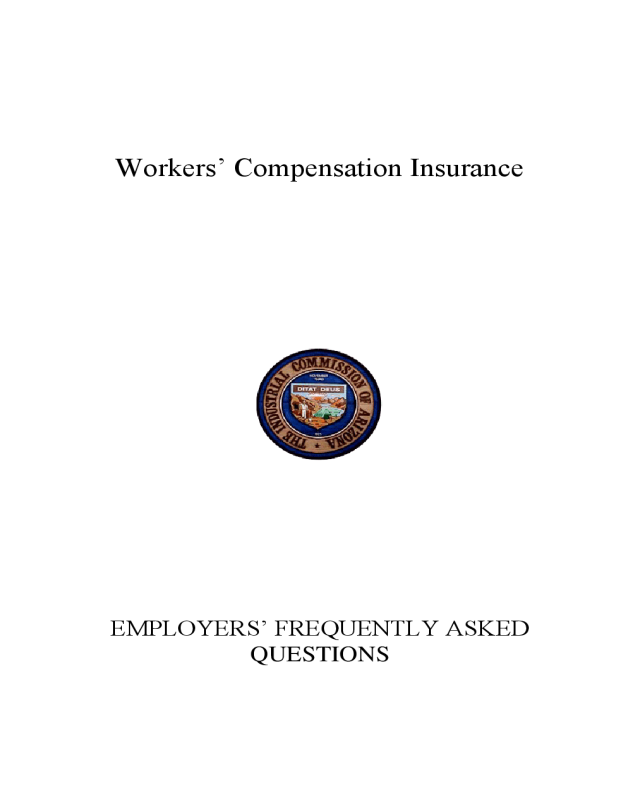 Workers' Compensation Insurance - Arizona