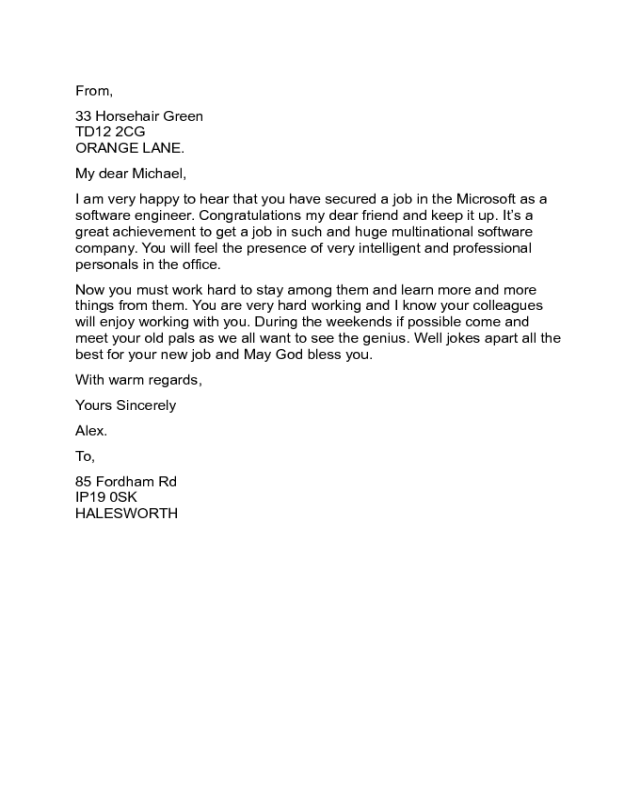 Congratulations Letter For Promotion from handypdf.com