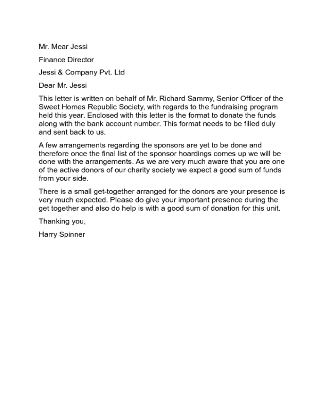 In 2022 Solicitation Letter Letter Sample Letter Images And Photos Finder