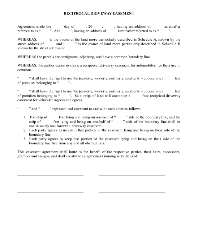 2022-driveway-easement-agreement-form-fillable-printable-pdf-forms