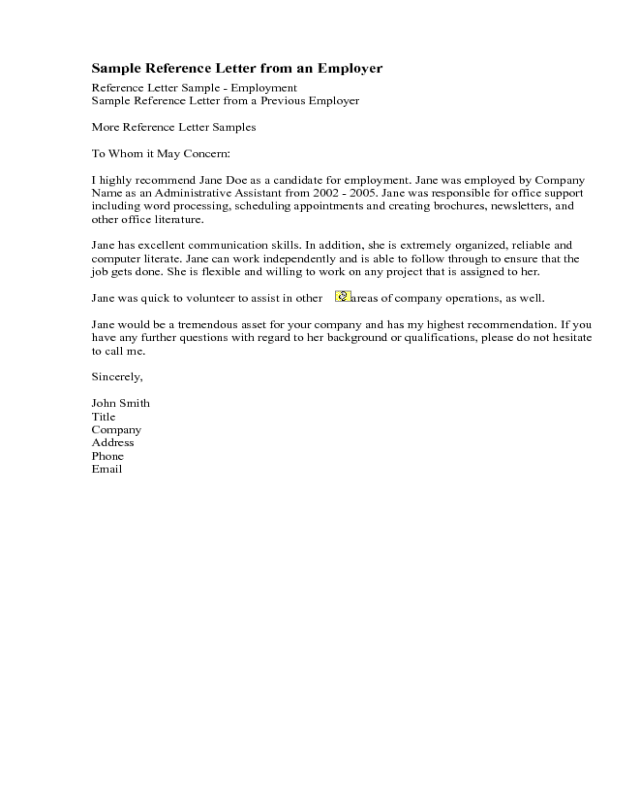 Recommendation Letter For Volunteer from handypdf.com