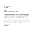 School Donation Letter Sample - Edit, Fill, Sign Online | Handypdf