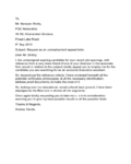 Unemployment Appeal Letter Sample - Edit, Fill, Sign Online | Handypdf