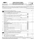 Form 8814 - Edit, Fill, Sign Online | Handypdf