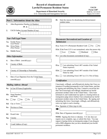 Form I-407 - Edit, Fill, Sign Online | Handypdf