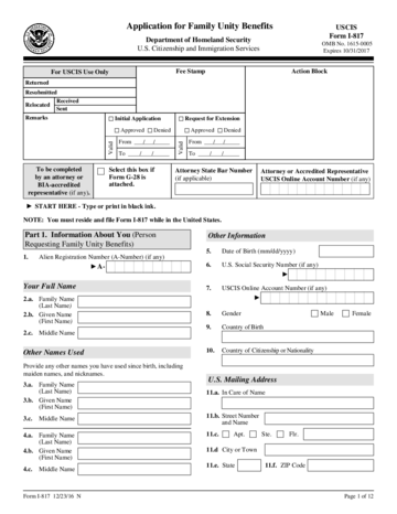 Form I-817 - Edit, Fill, Sign Online | Handypdf