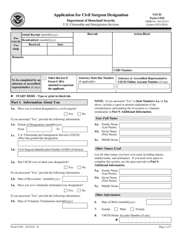 Form I-910 - Edit, Fill, Sign Online | Handypdf